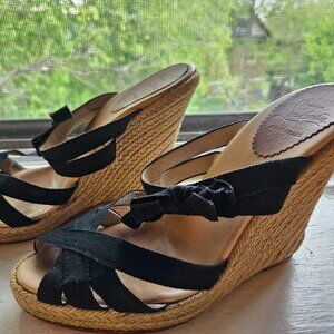 Louboutin wedge heels